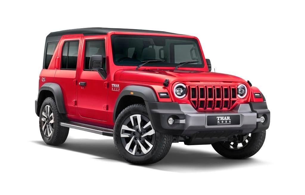 Mahindra Thar Roxx 4×4 Launched at Rs 18.79 Lakh.
